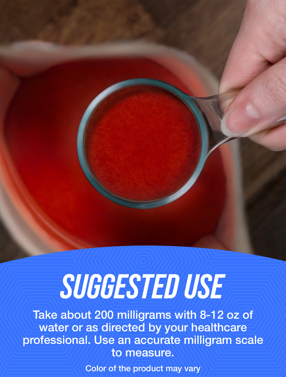 Lycopene powder suggested use image