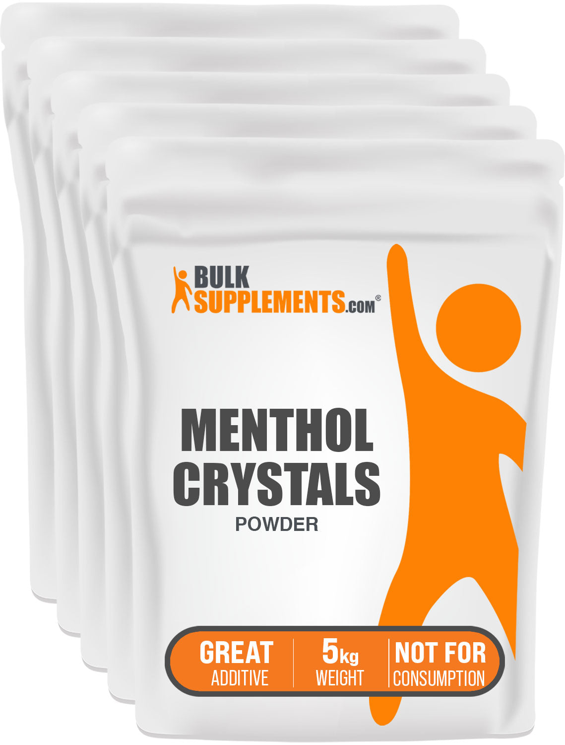 BulkSupplements Menthol Crystals Powder 5kg bags