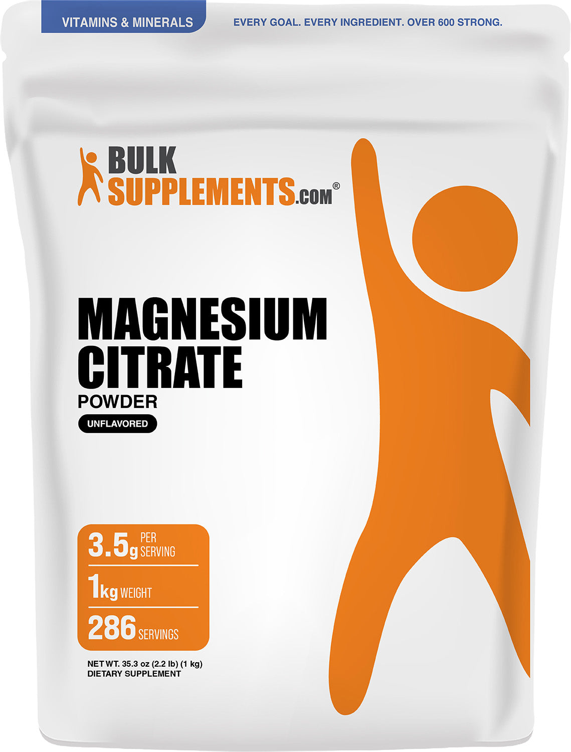Magnesium Citrate Powder 1kg Main Image