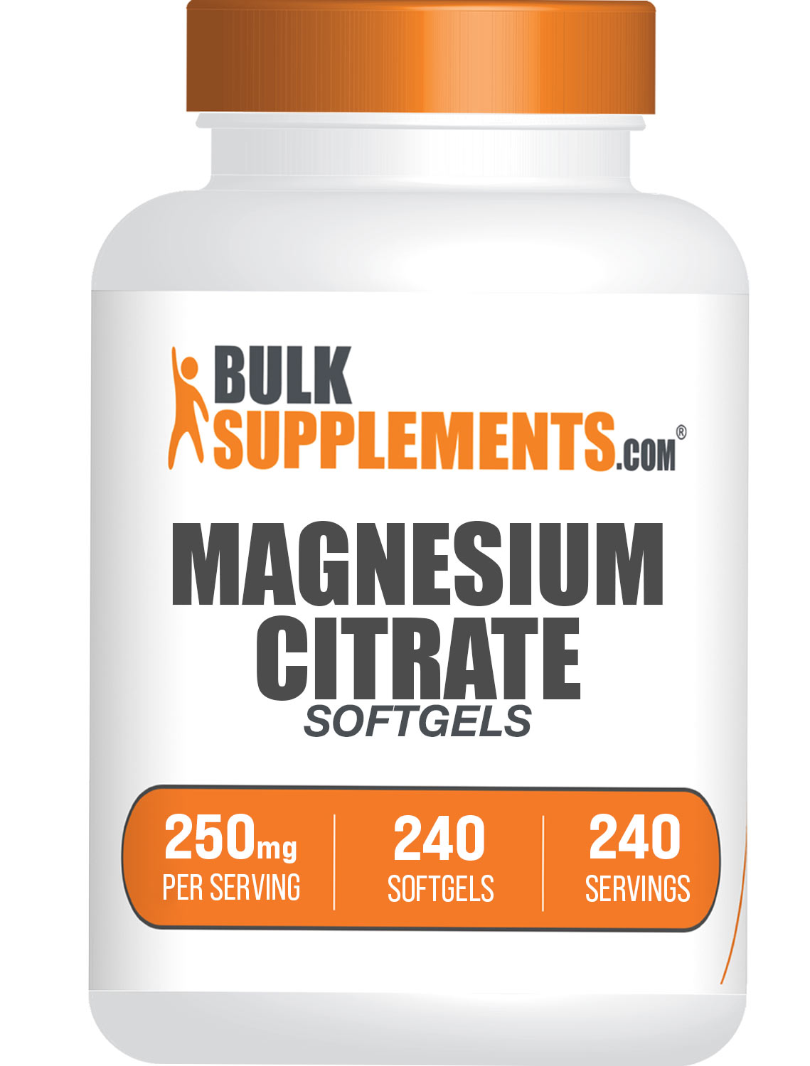 BulkSupplements Magnesium Citrate 250mg Softgel
