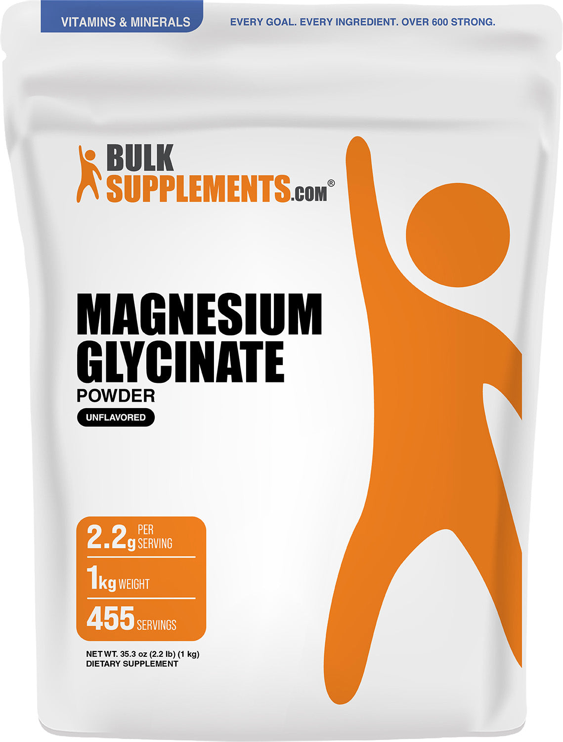 Magnesium Glycinate Powder 1kg Main Image