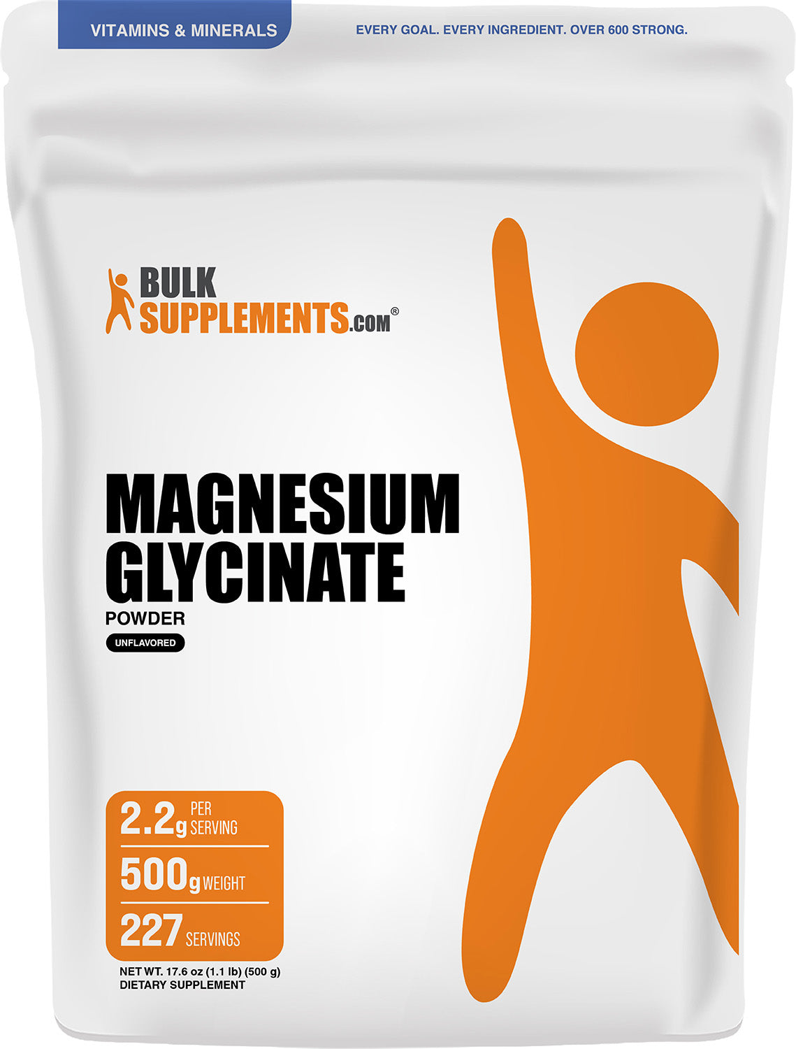 BULK SUPPLEMENTS Magnesium Glycinate Powder