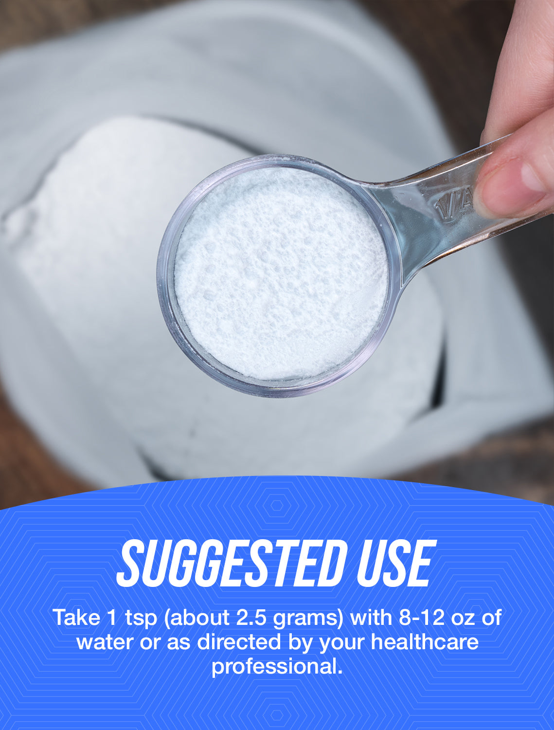 Magnesium Malate powder suggested use image