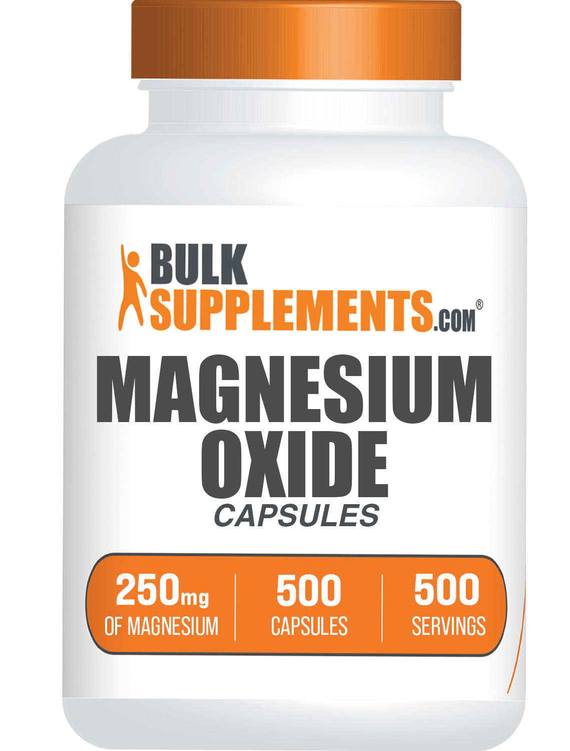 Magnesium Oxide Capsules 500ct Main Image
