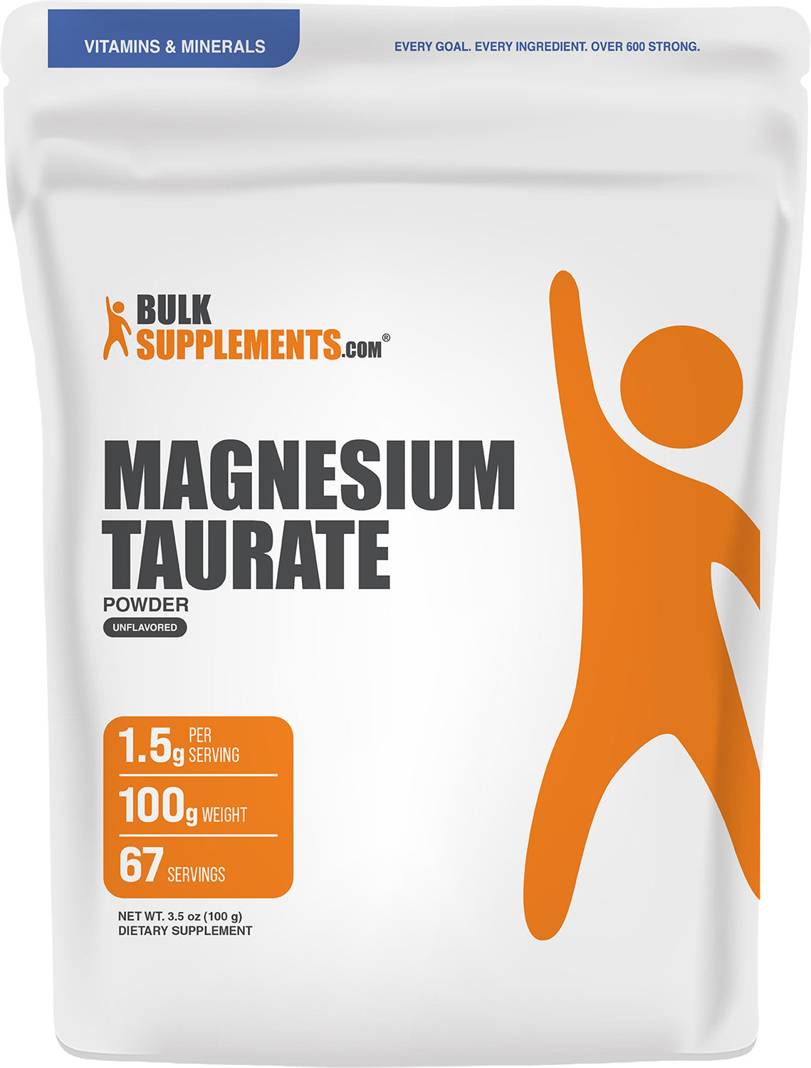Magnesium Taurate Powder 100g Main Image