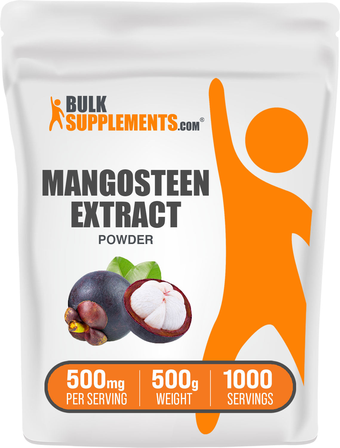 BulkSupplements Mangosteen Extract Powder 500g bag