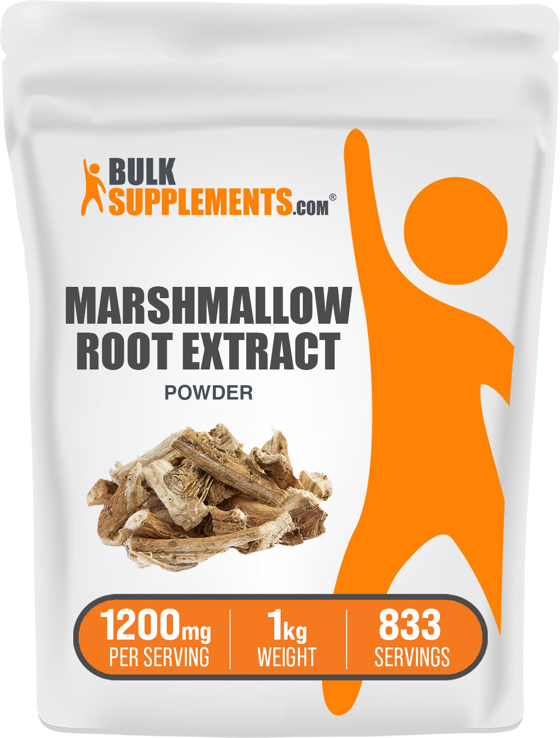 BulkSupplements Marshmallow Root Extract Powder 1kg bag