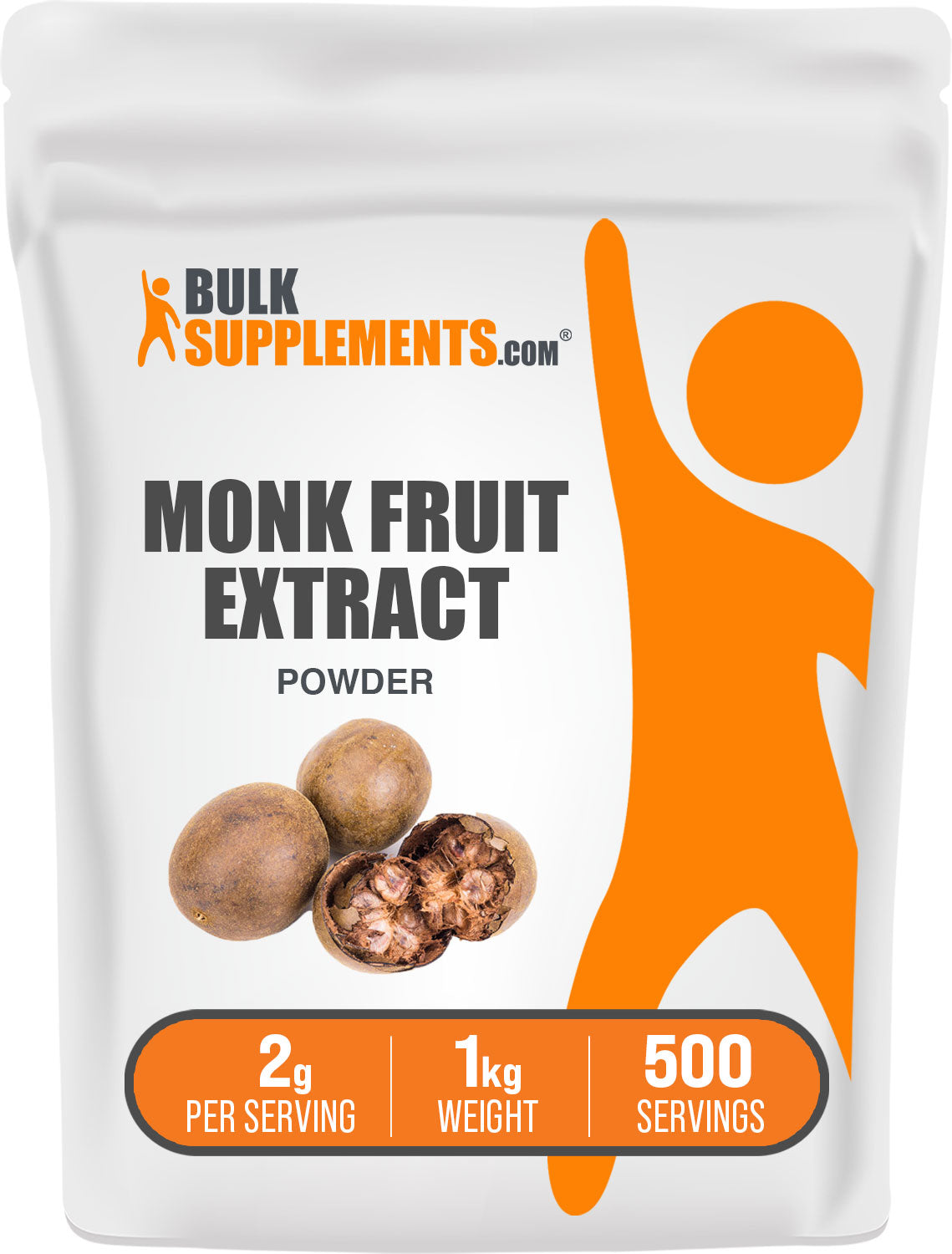 BulkSupplements Monk Fruit Extract Powder 1kg bag