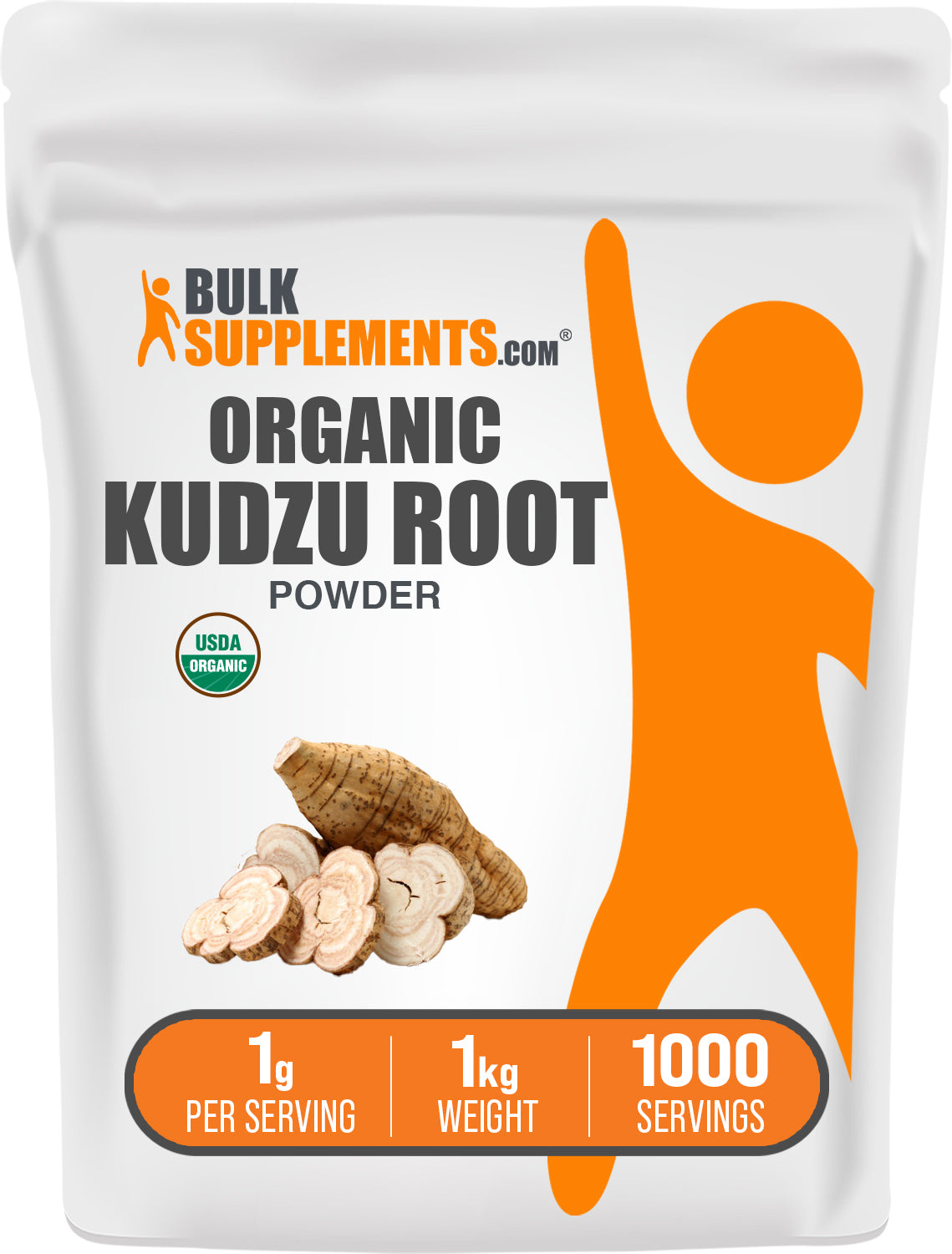 Organiczny proszek z korzenia kudzu