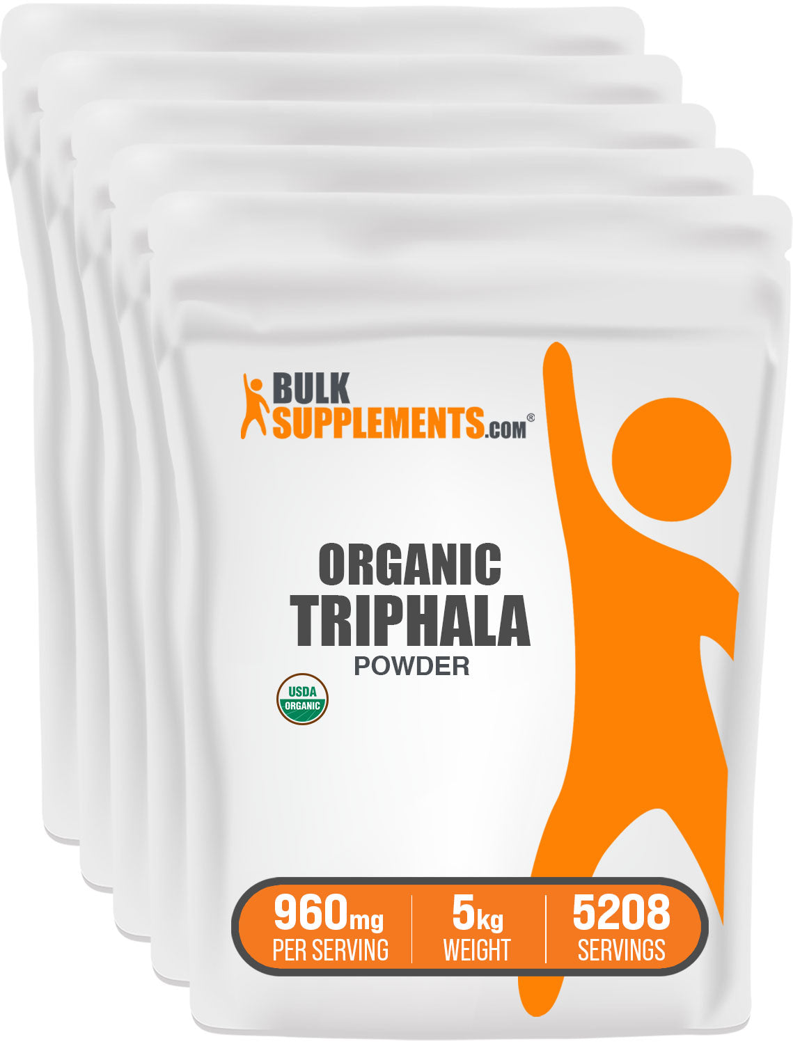 BulkSupplements.com Organic Triphala Powder 5kg bag image
