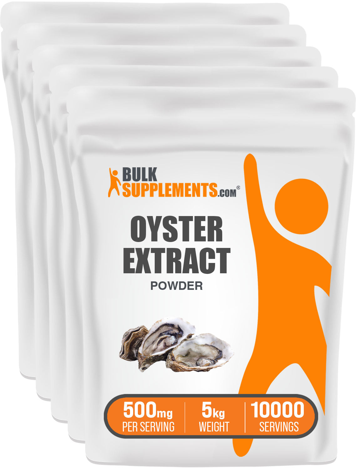 BulkSupplements.com Oyster Extract Powder 5kg bag image