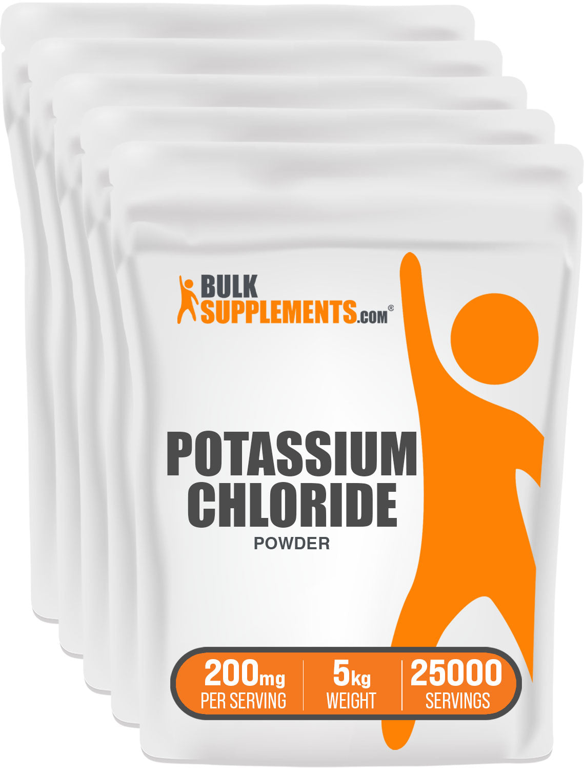 BulkSupplements Potassium Chloride Powder 5kg bag