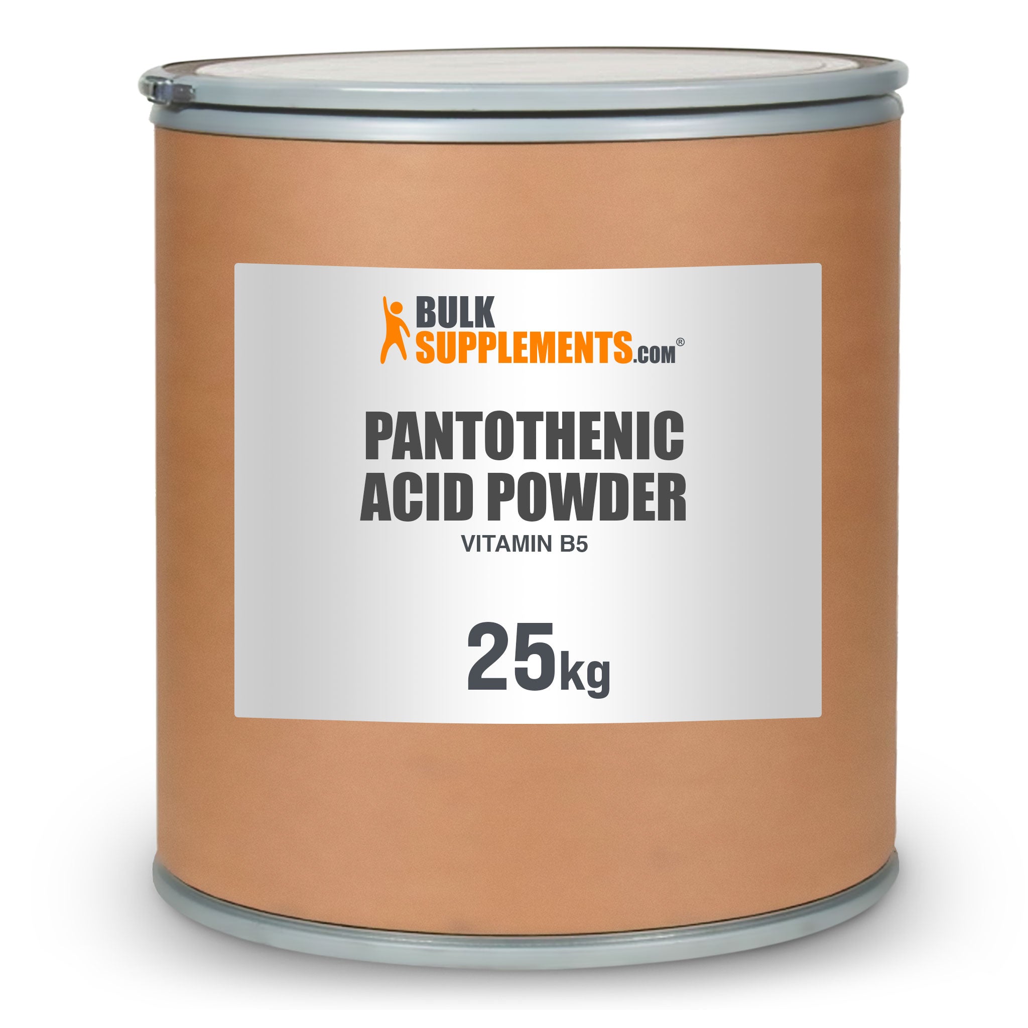 BulkSupplements Pantothenic Acid Powder Vitamin B5 25kg drum