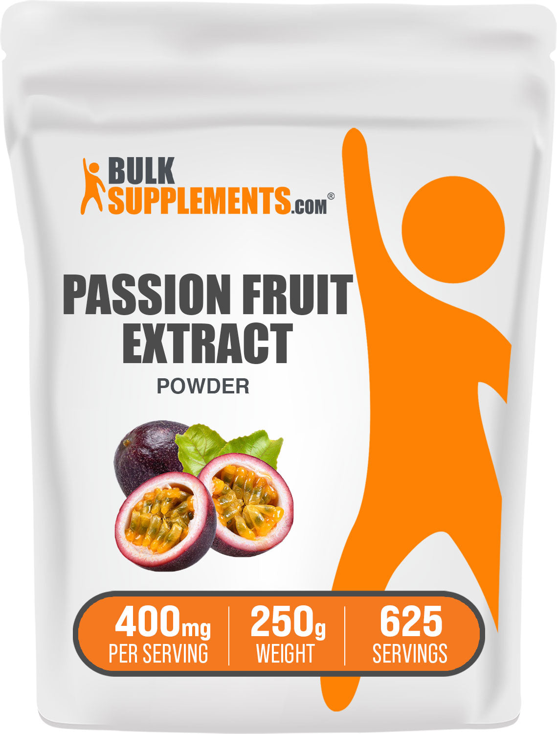 BulkSupplements.com Passion Fruit Extract Powder 250g Bag