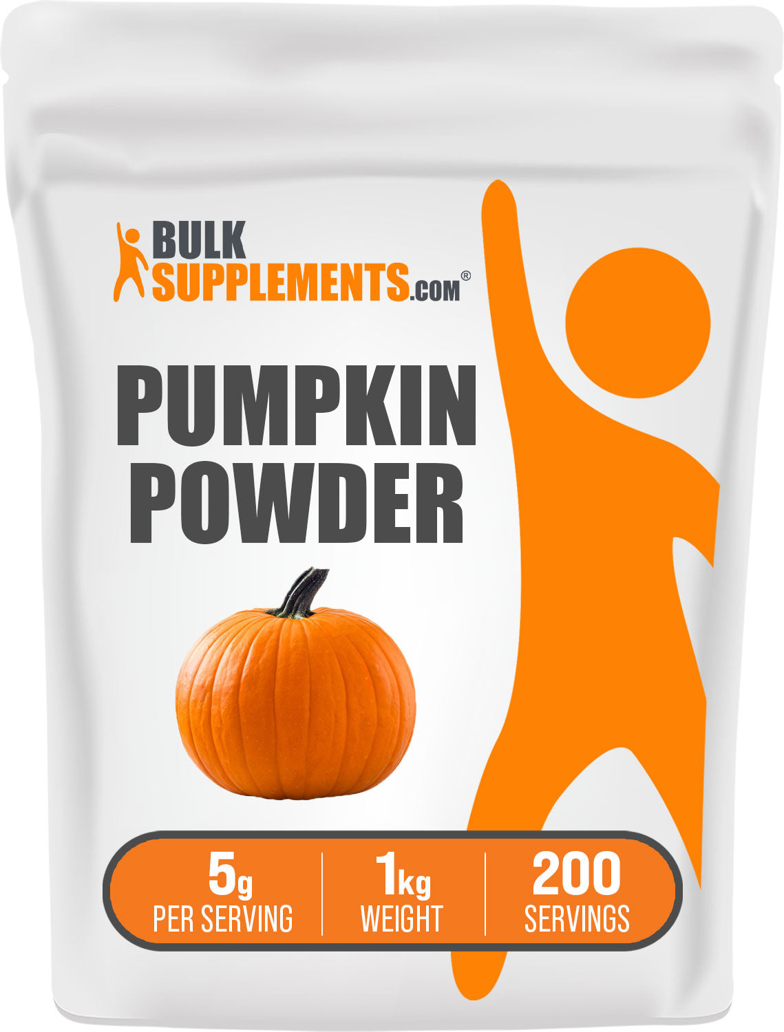 BulkSupplements Pumpkin Powder 1kg Bag