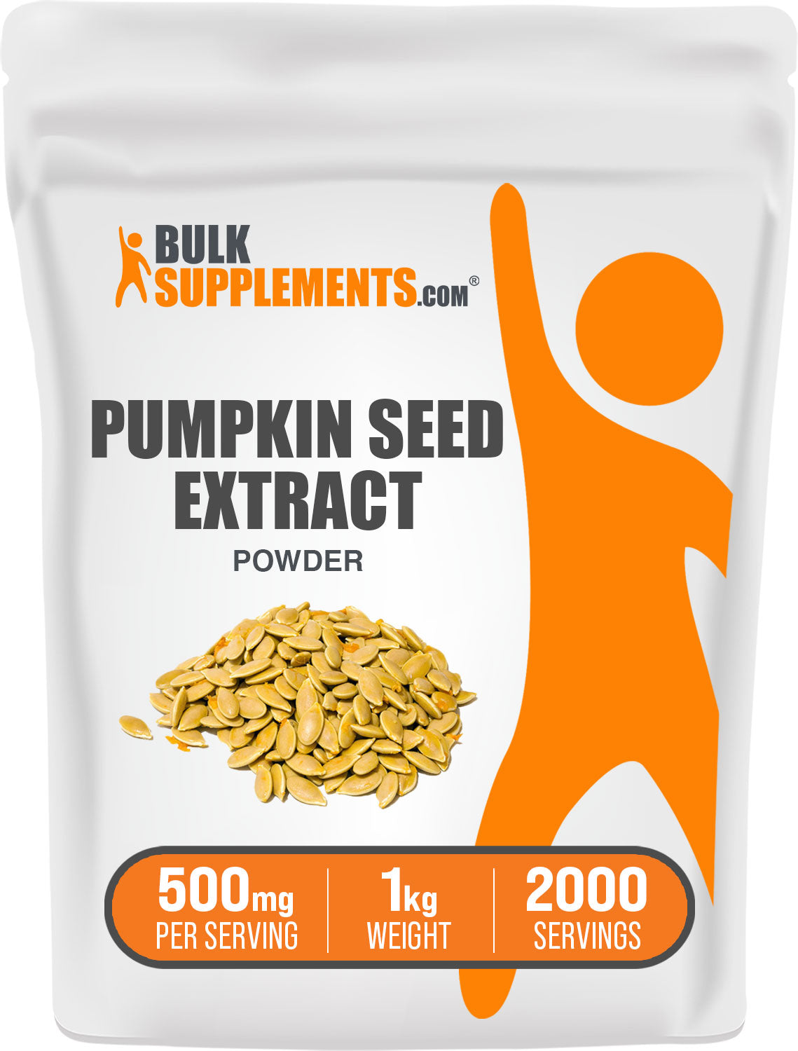 BulkSupplements Pumpkin Seed Extract 1kg Bag