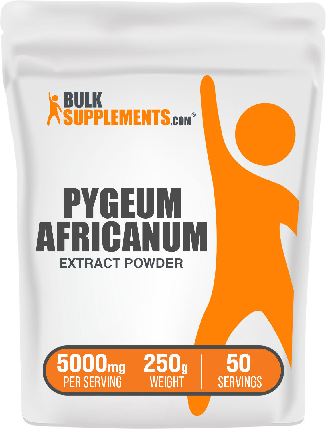 BulkSupplements.com Pygeum Africanum Extract Powder 250g bag