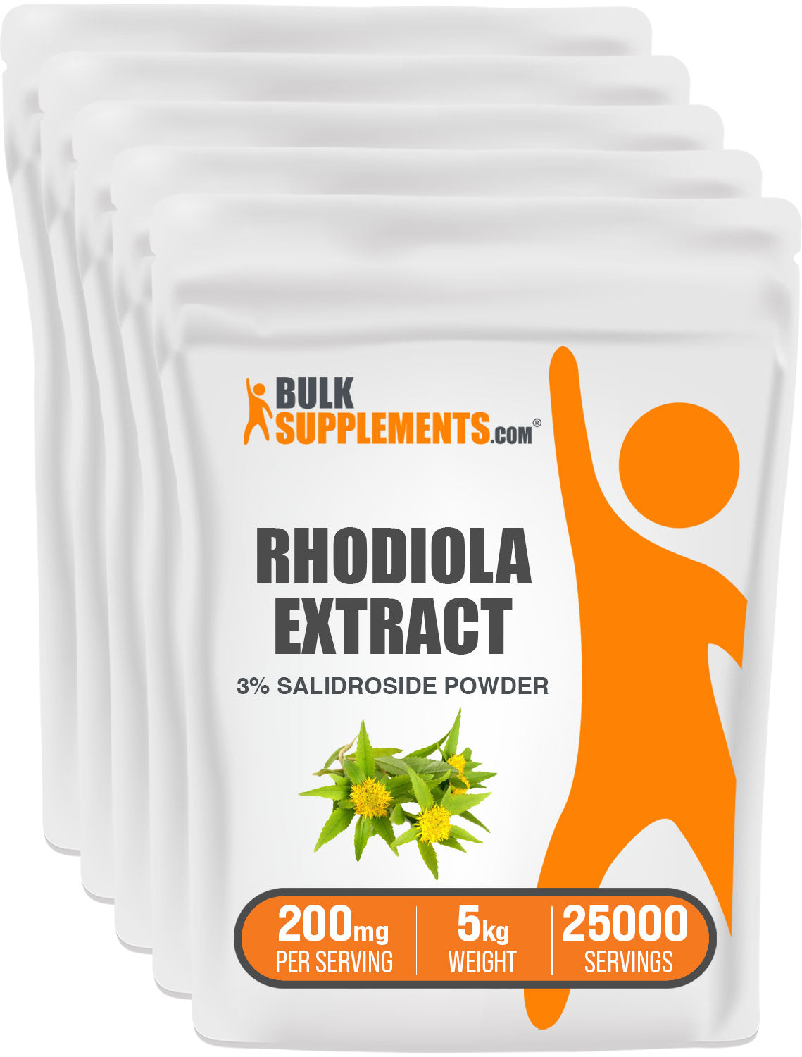 BulkSupplements Rhodiola Extract 3% Salidroside Powder 5kg bags