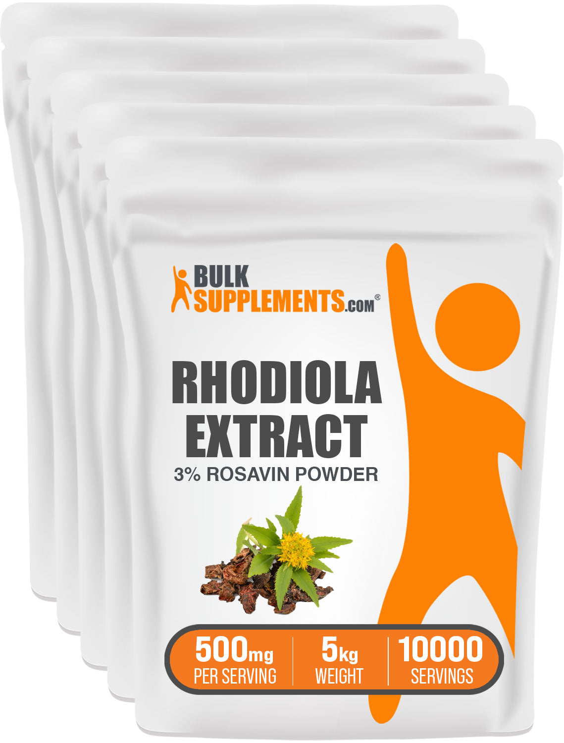 BulkSupplements Rhodiola Extract 3% Rosavin Powder 5kg bag