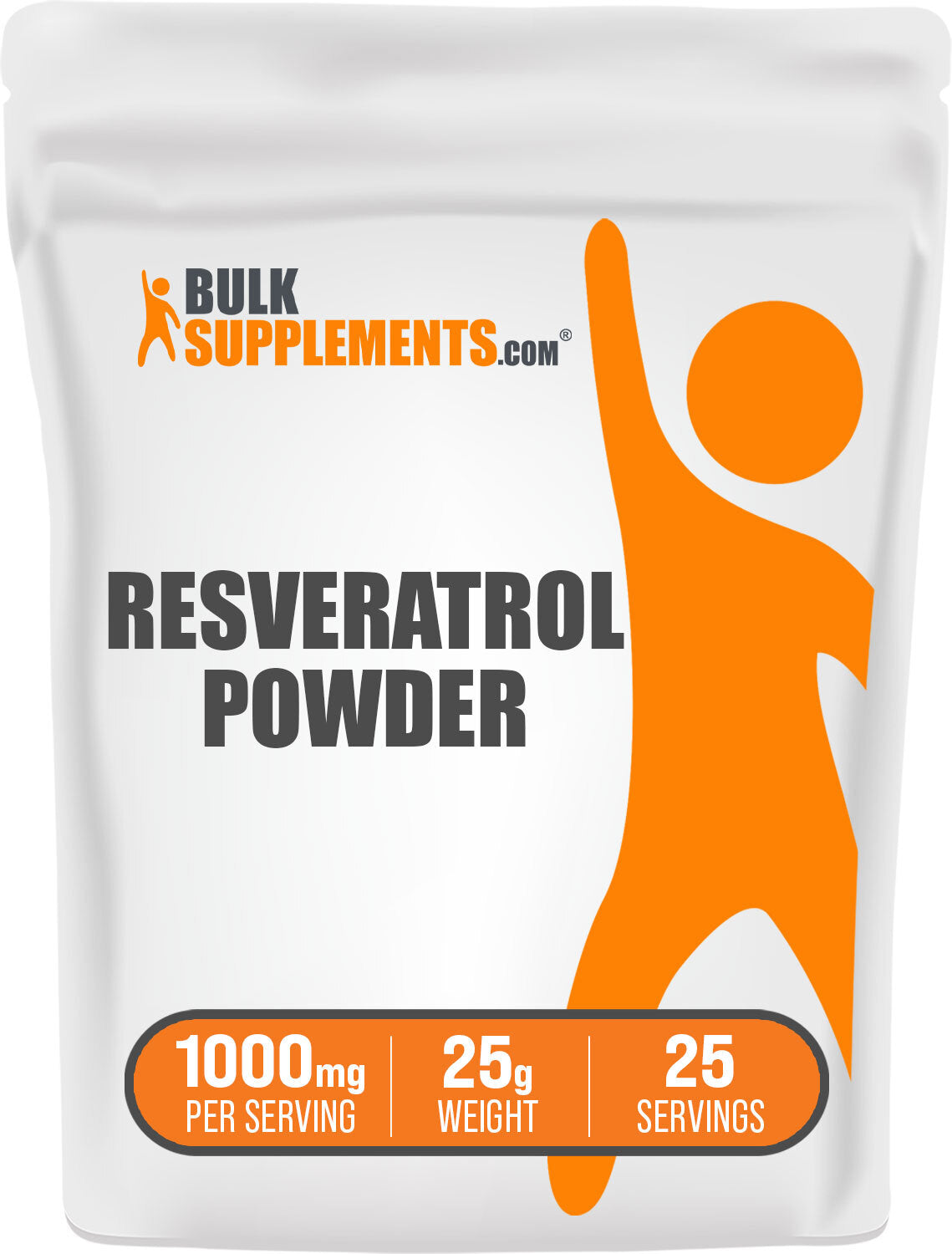 BulkSupplements Resveratrol Powder 25g bag