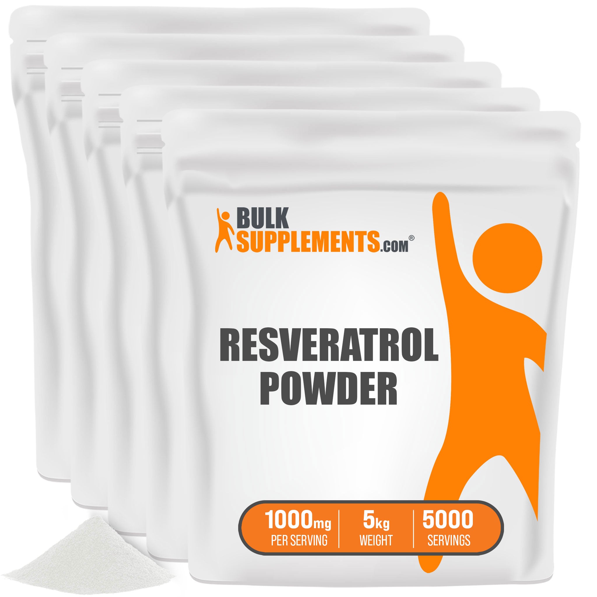 BulkSupplements Resveratrol Powder 5kg bags