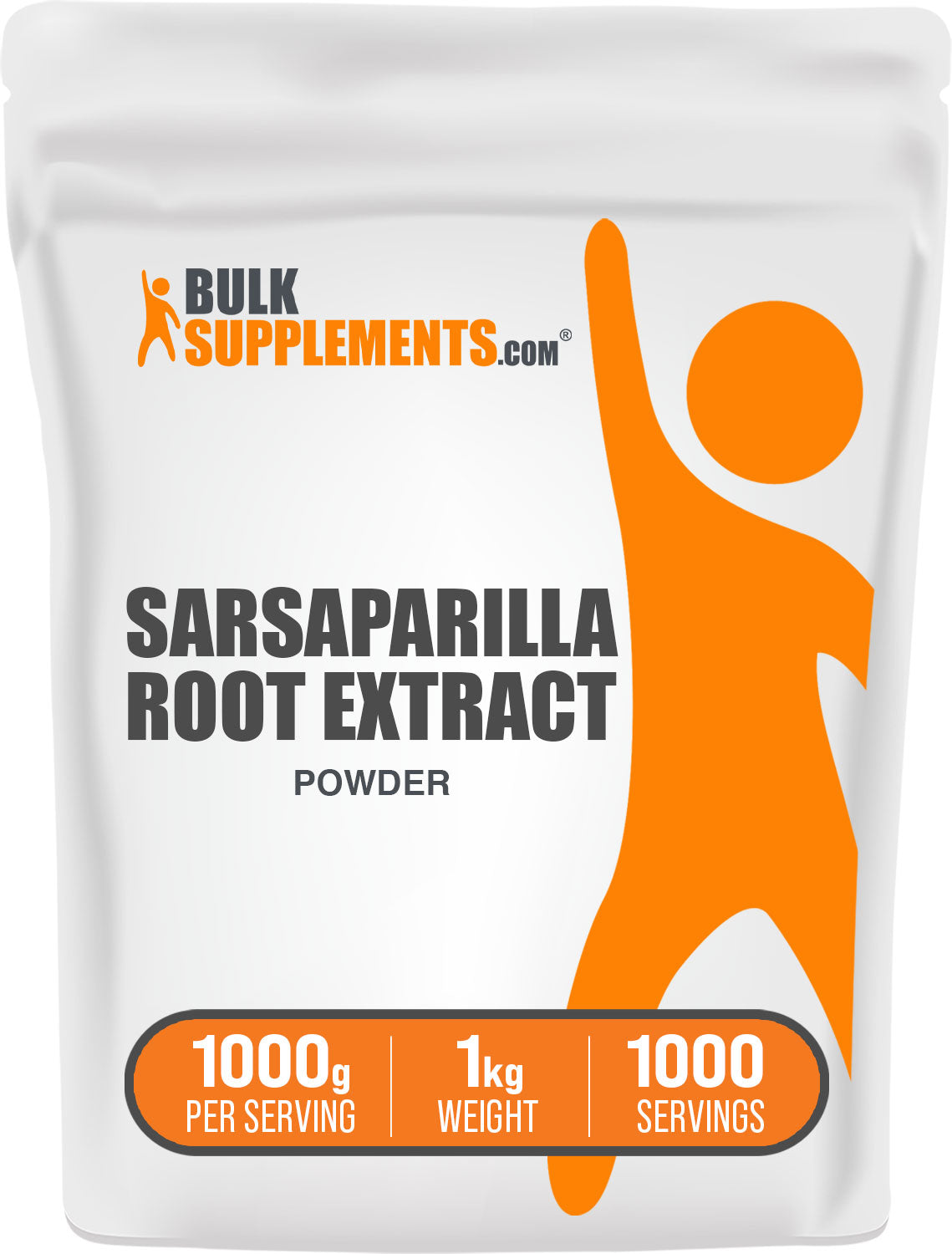 BulkSupplements Sarsaparilla Root Extract Powder 1kg bag