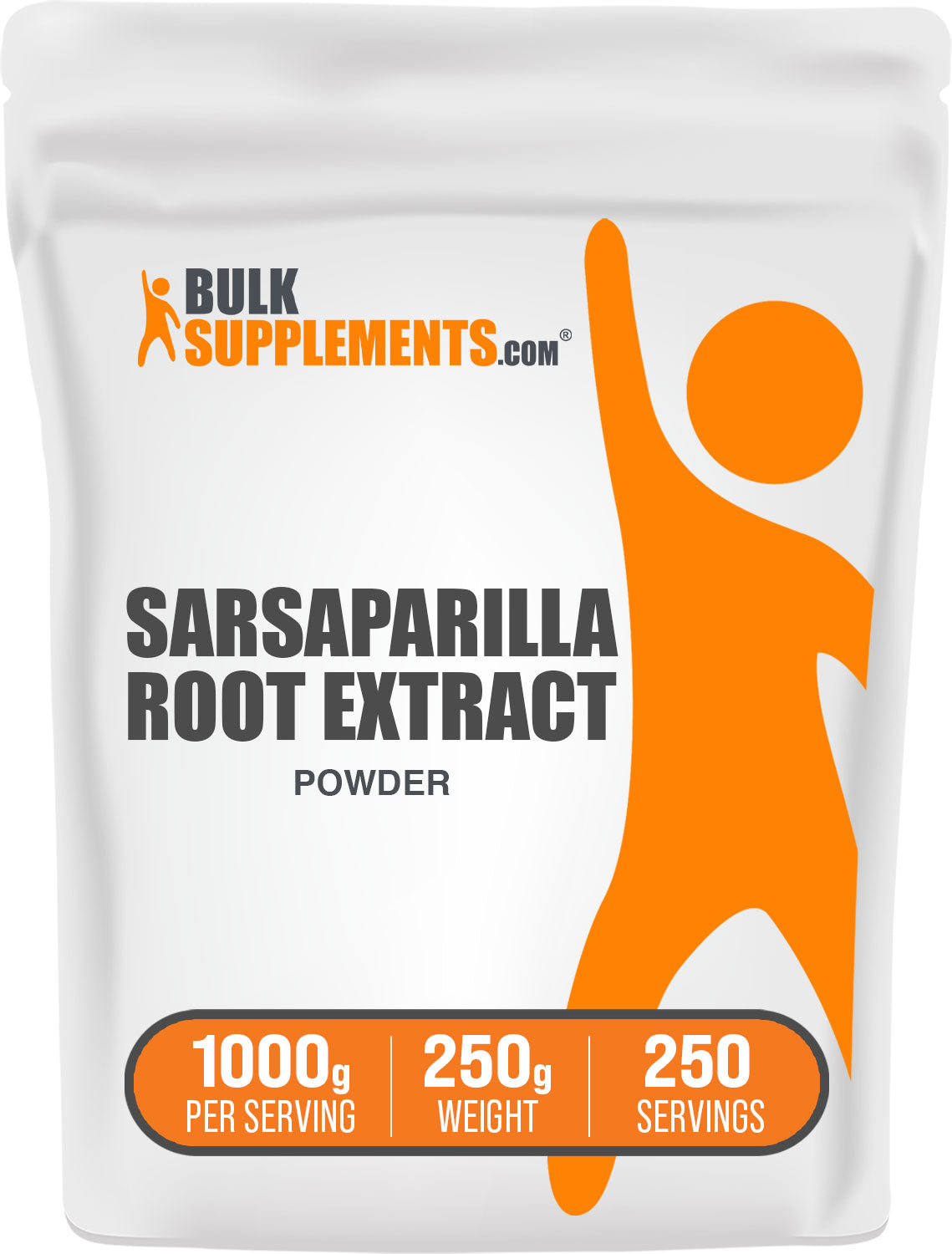 BulkSupplements Sarsaparilla Root Extract Powder 250g bag