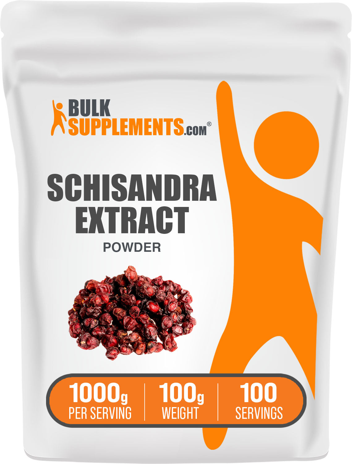BulkSupplements Schisandra Extract Powder 100g bag
