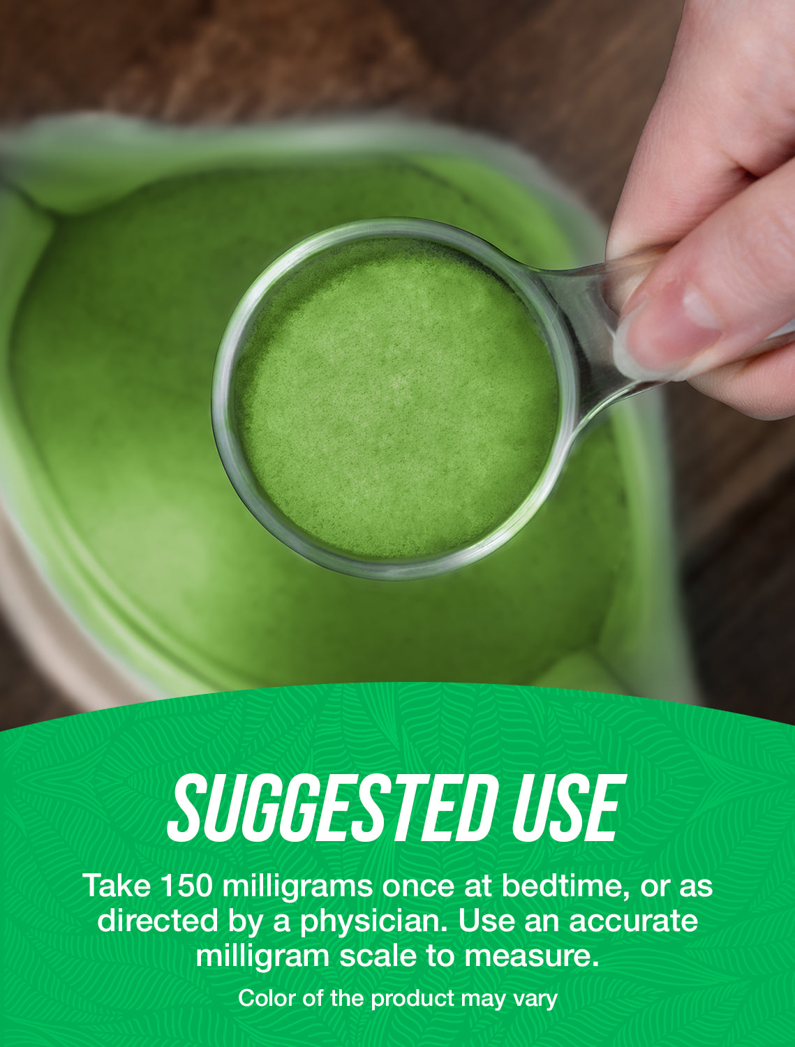 Senna leaf extract powder suggested use image