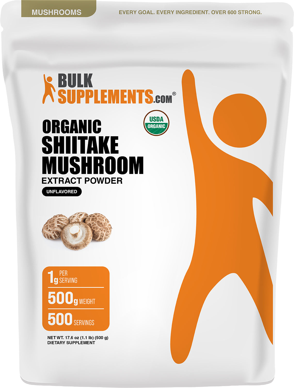 Shiitake Mushroom Extract Powder 500g Main Image
