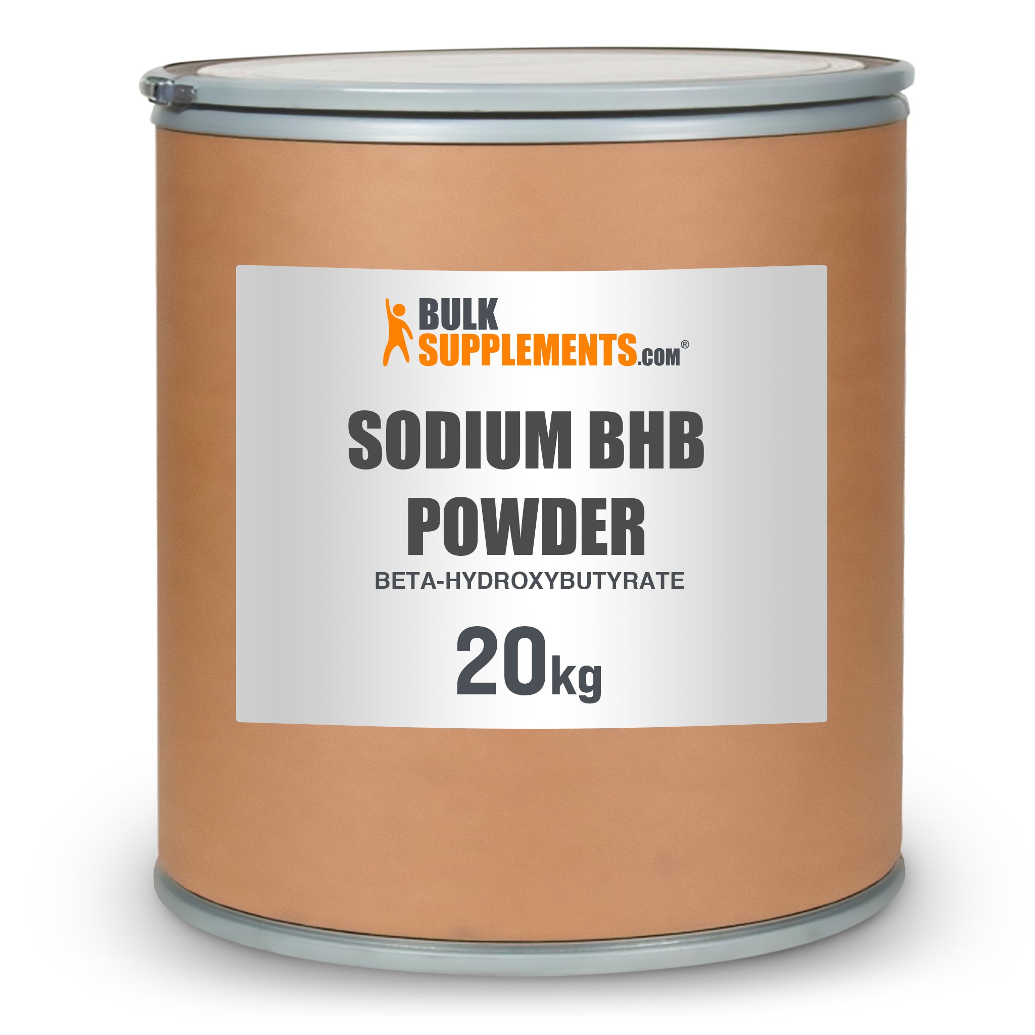 BulkSupplements Sodium BHB Powder (Beta-hydroxybutyrate) 20 Kilograms drum