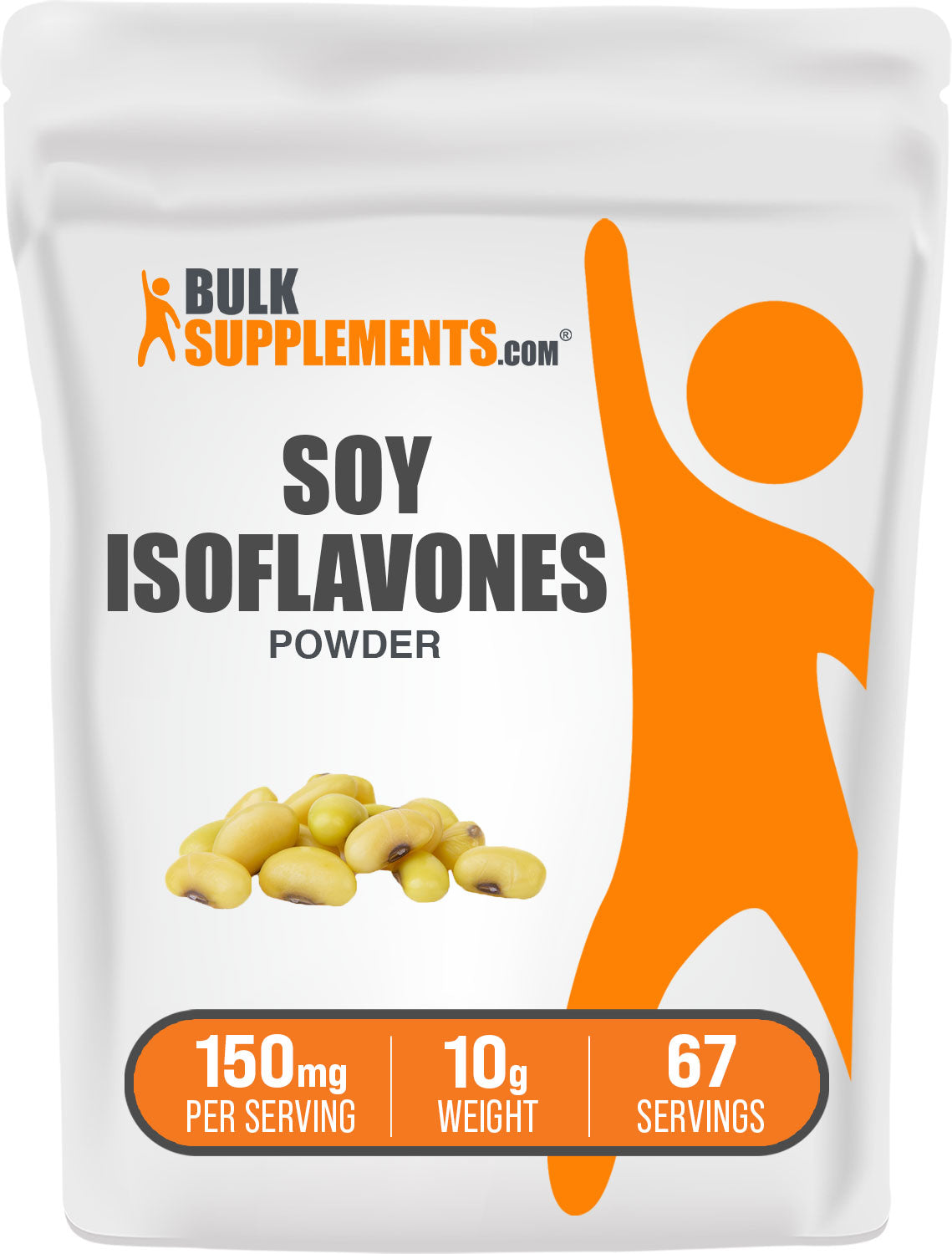BulkSupplements.com Soy Isoflavones 10g Bag