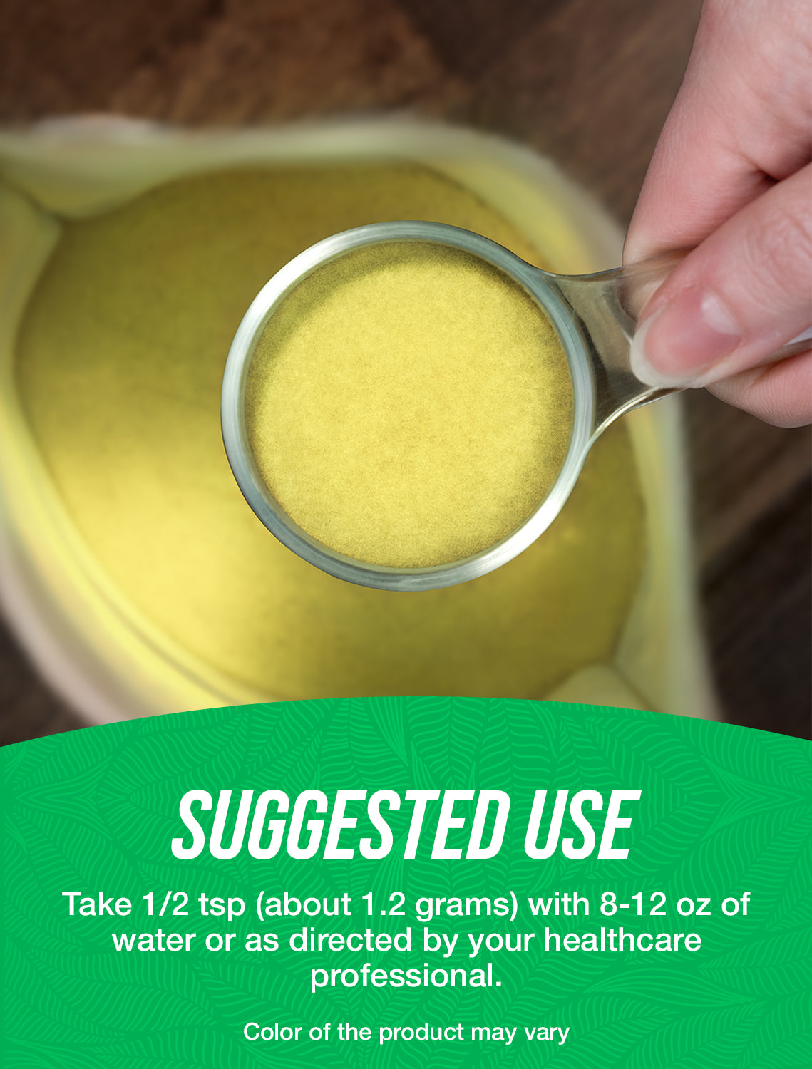 Soy lecithin powder suggested use image