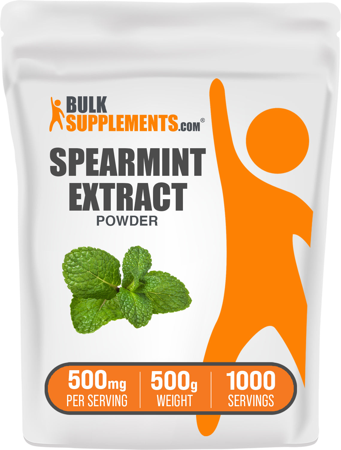 BulkSupplements.com Spearmint Extract Powder 500g bag image