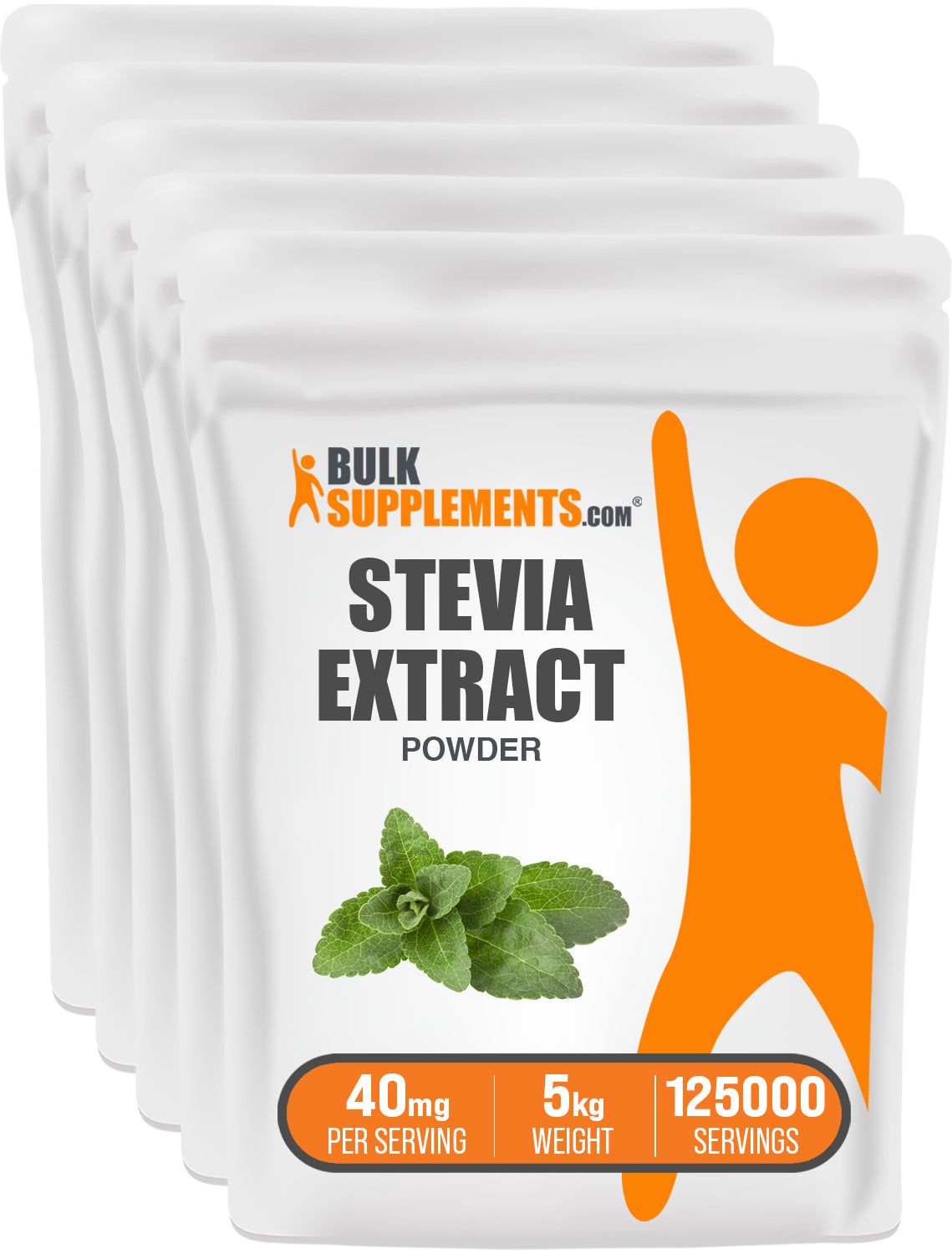 BulkSupplements.com Stevia Extract Powder 5kg bag image