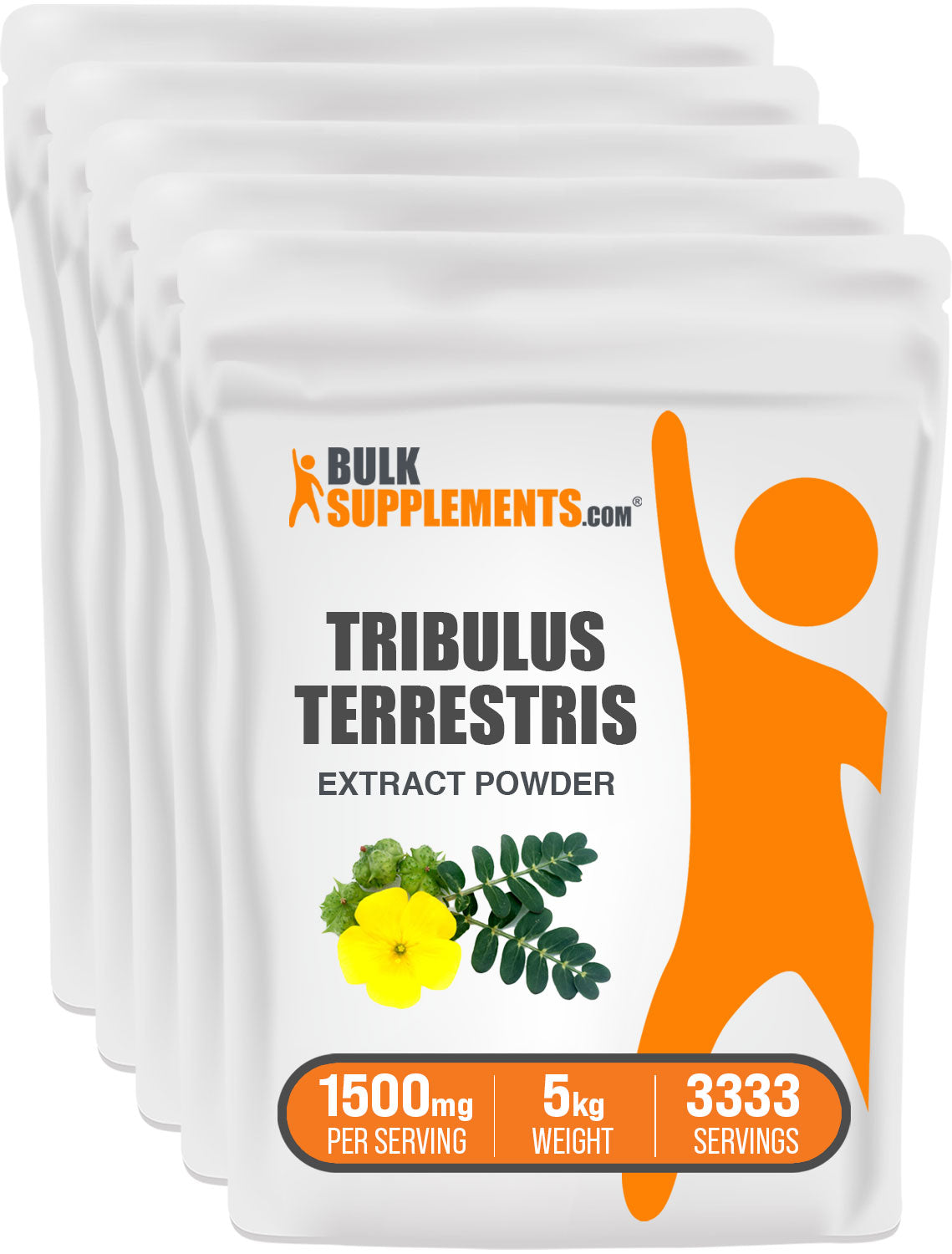 BulkSupplements Tribulus Terrestris Extract Powder 5kg Bag 