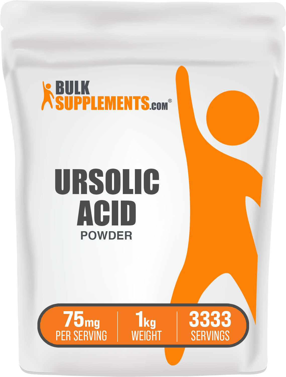 BulkSupplements.com Ursolic Acid Powder 1kg bag image