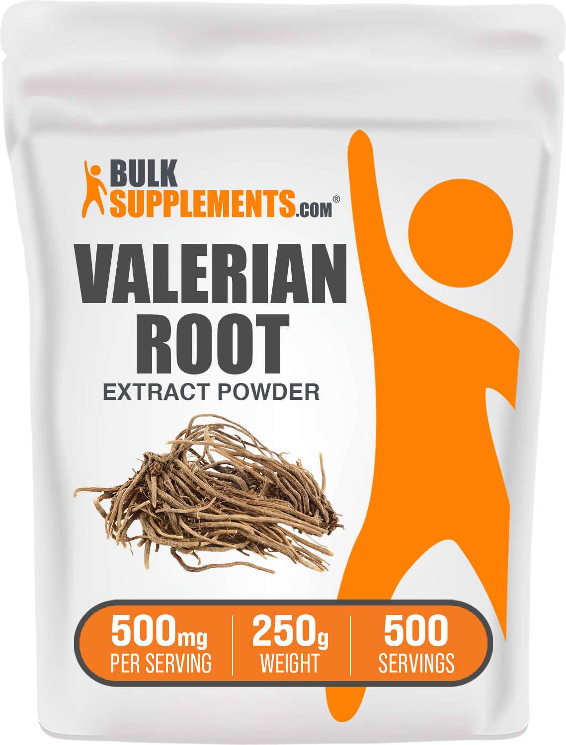 BulkSupplements Valerian Root Extract Powder 250g bag