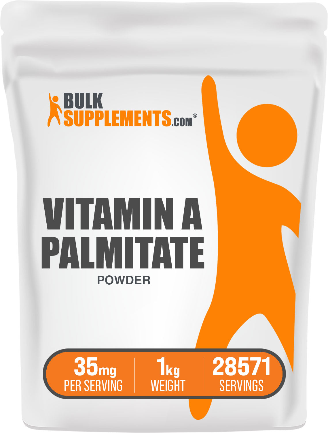 BulkSupplements Vitamin A Palmitate Powder 1kg bag