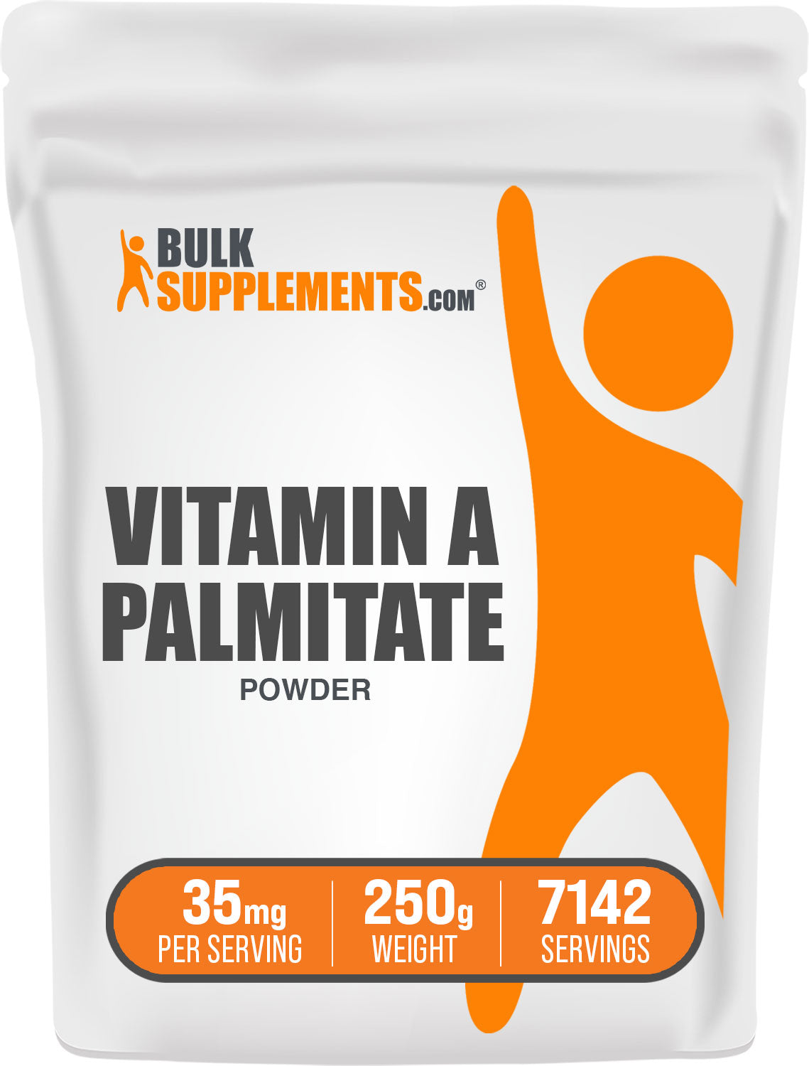 BulkSupplements Vitamin A Palmitate Powder 250g bag