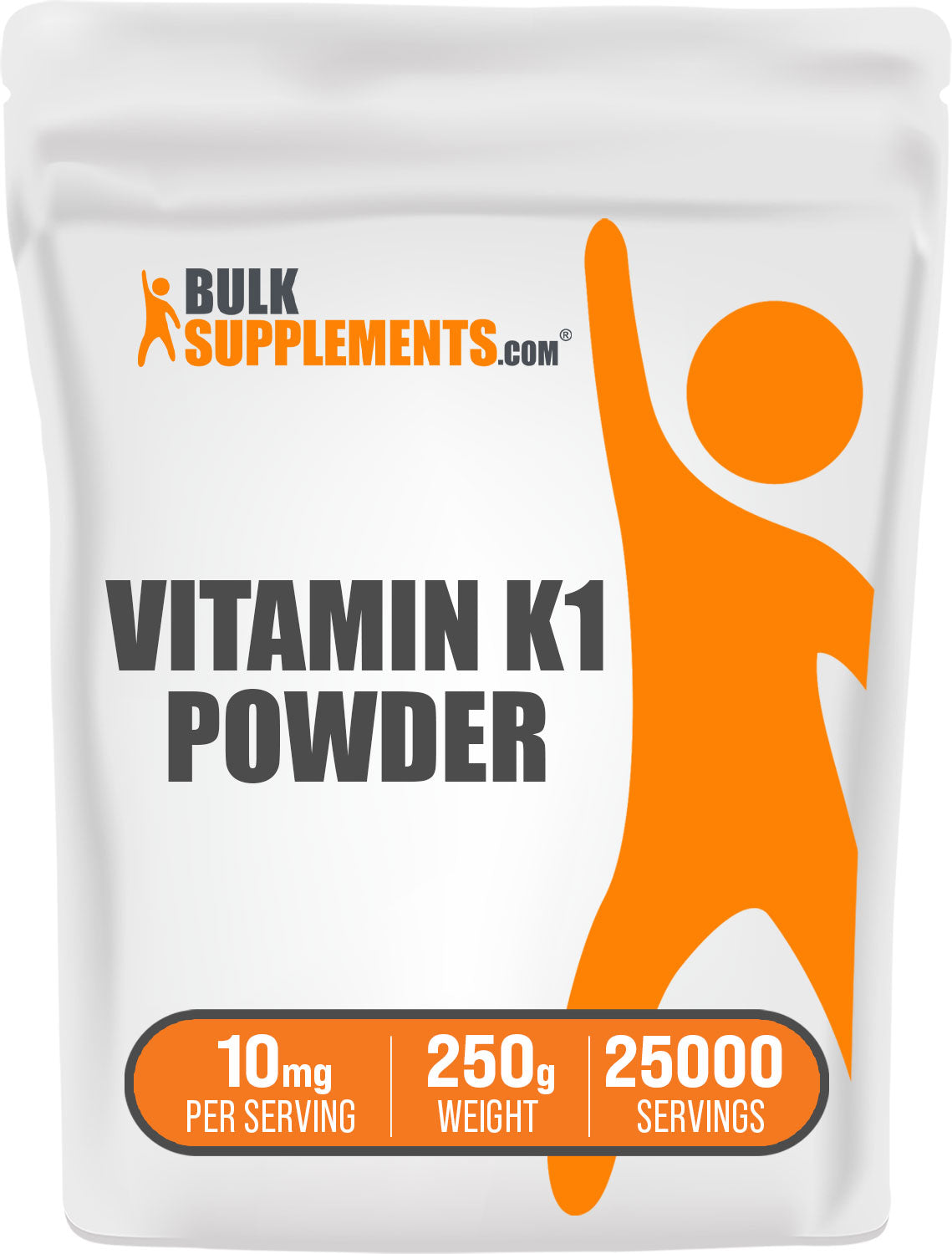 BulkSupplements.com Vitamin K1 Powder 250g Bag