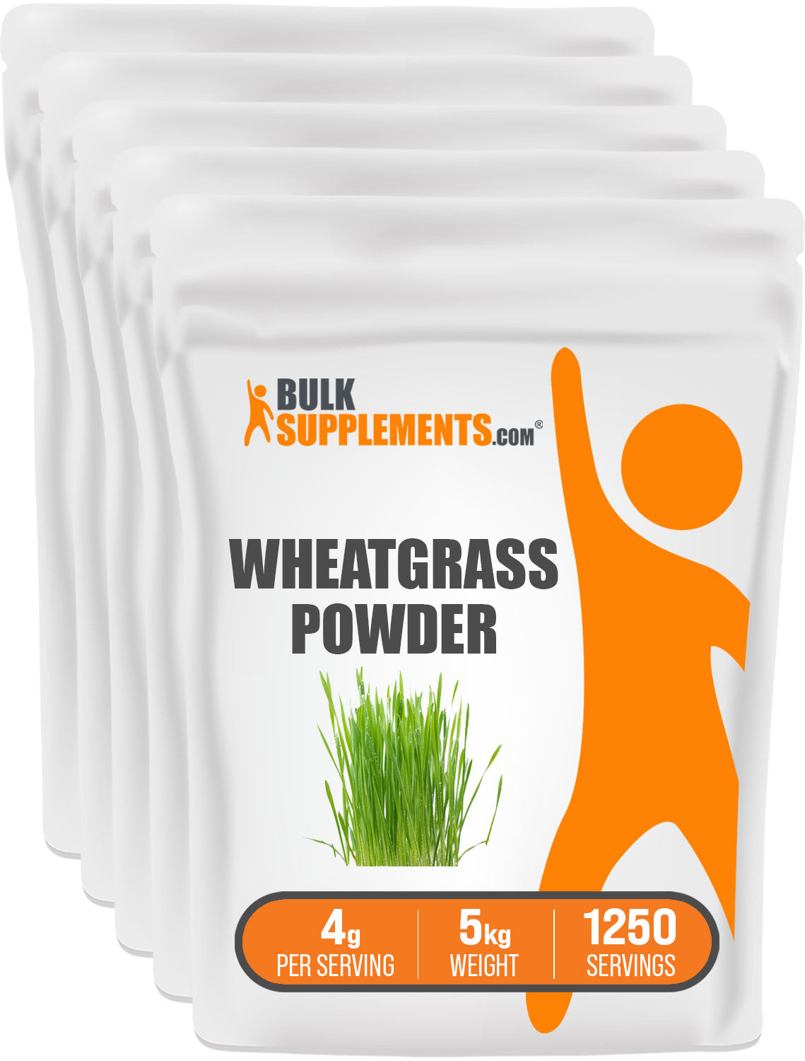 BulkSupplements Wheatgrass Powder 5kg Bag 
