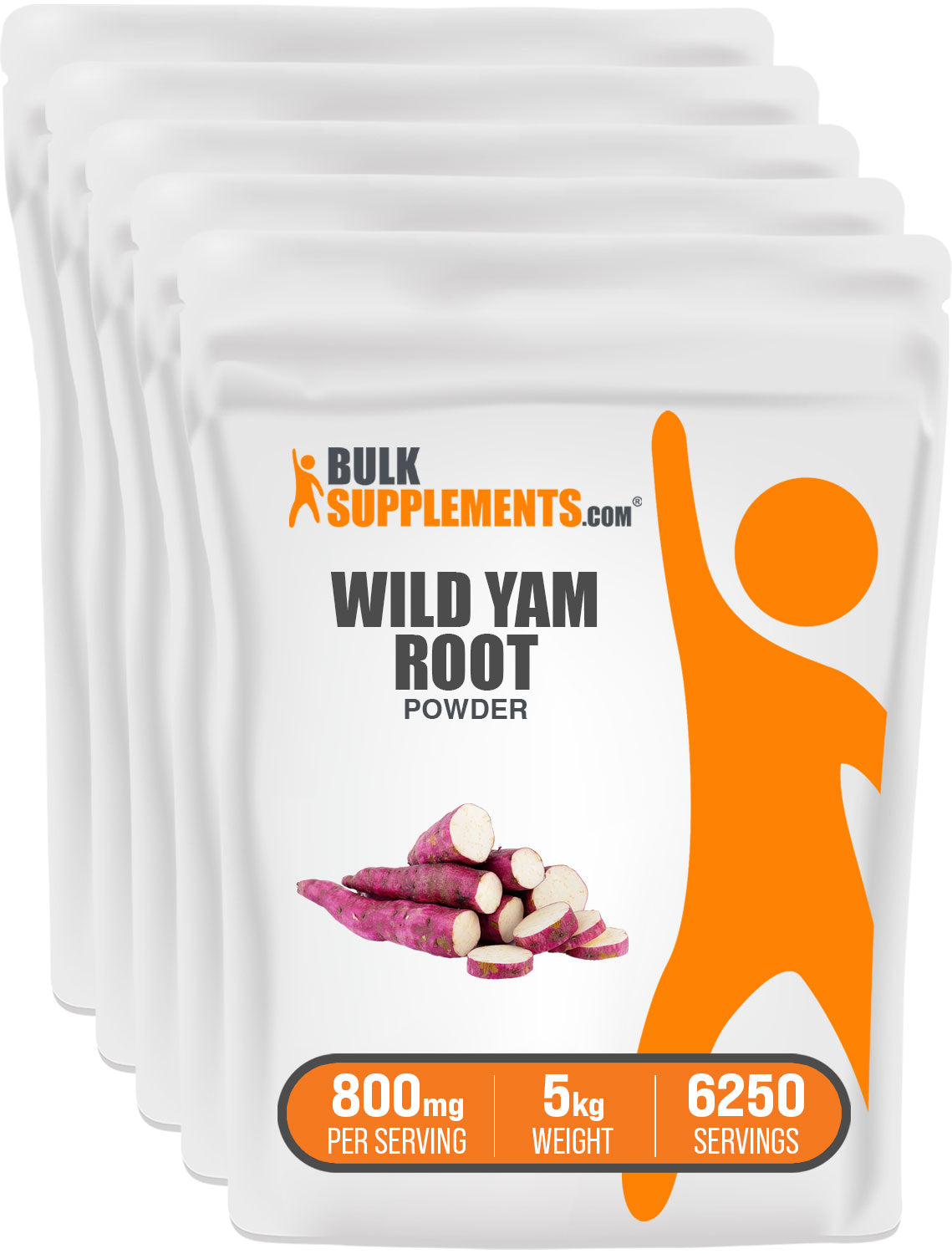 BulkSupplements.com Wild Yam Powder 5kg bag image