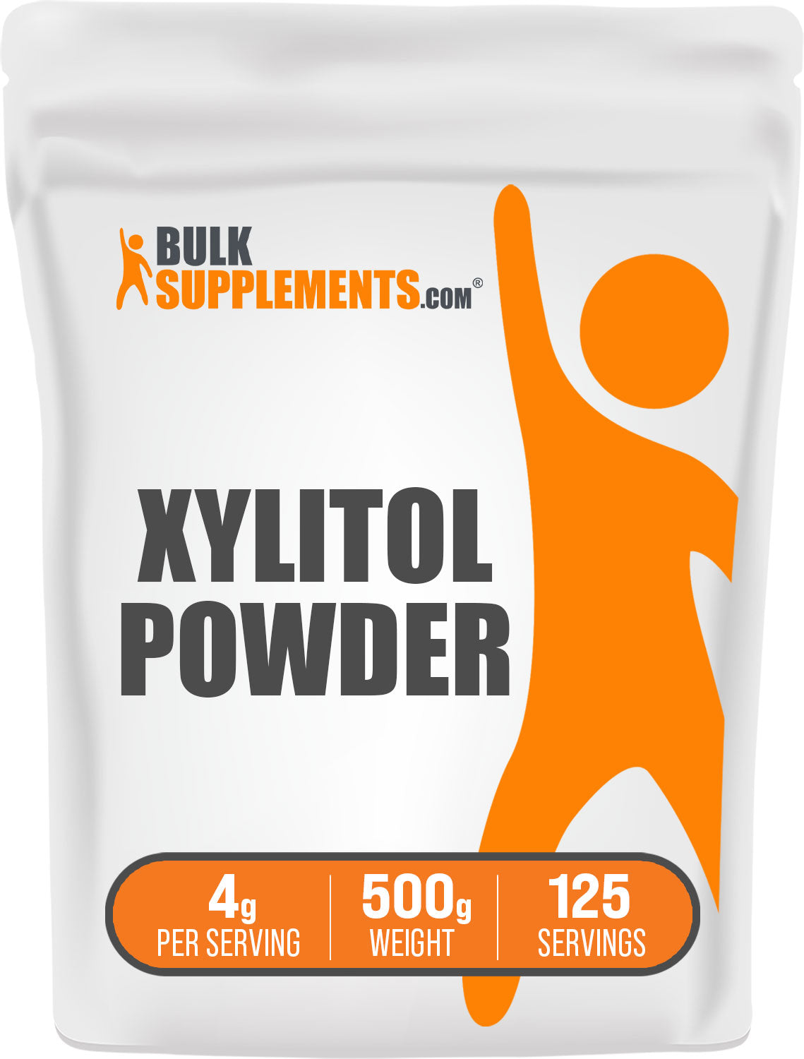BulkSupplements Xylitol Powder 500g bag