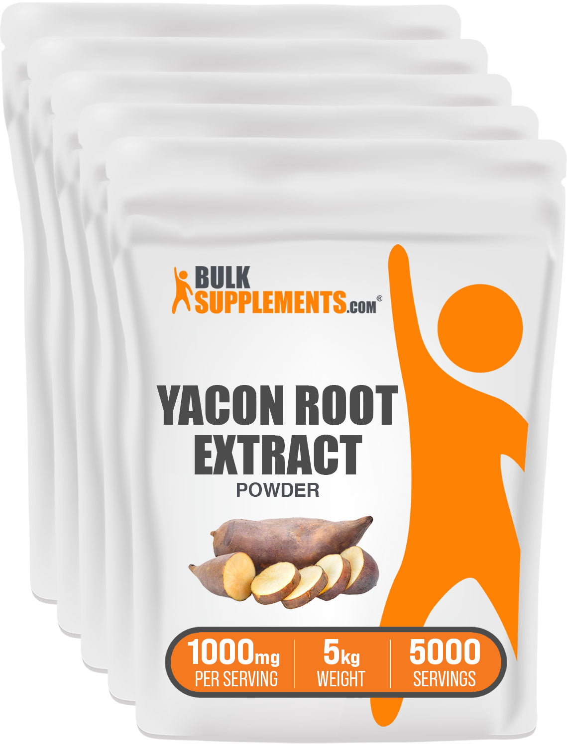 BulkSupplements Yacon Root Extract Powder 5kg bag