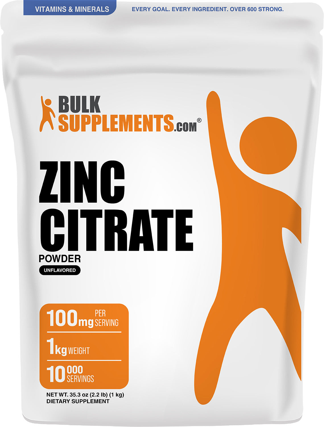 Zinc Citrate Powder 1kg Main Image
