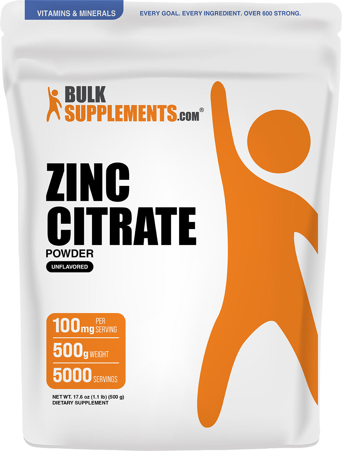 Zinc Citrate Powder 500g Main Image