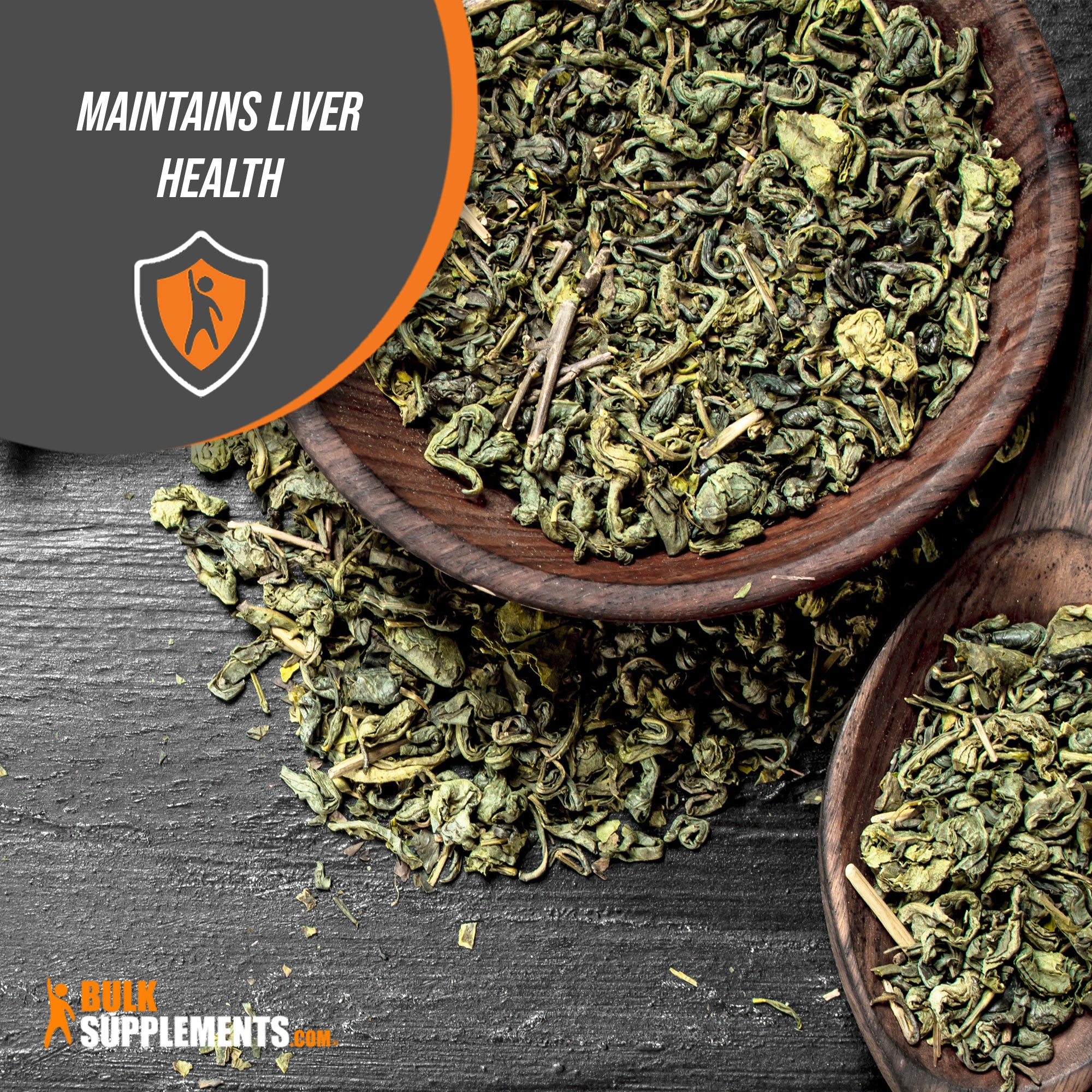 Green tea extract natural liver health supplement