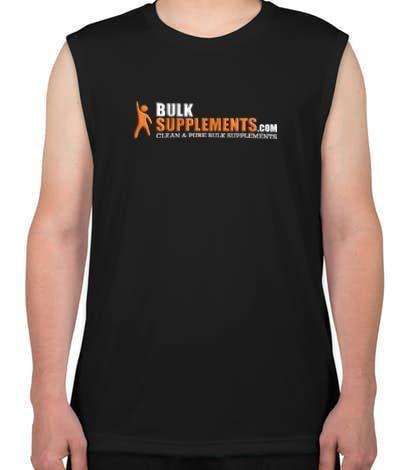 Sleeveless Training T-shirt with Contrast Panel