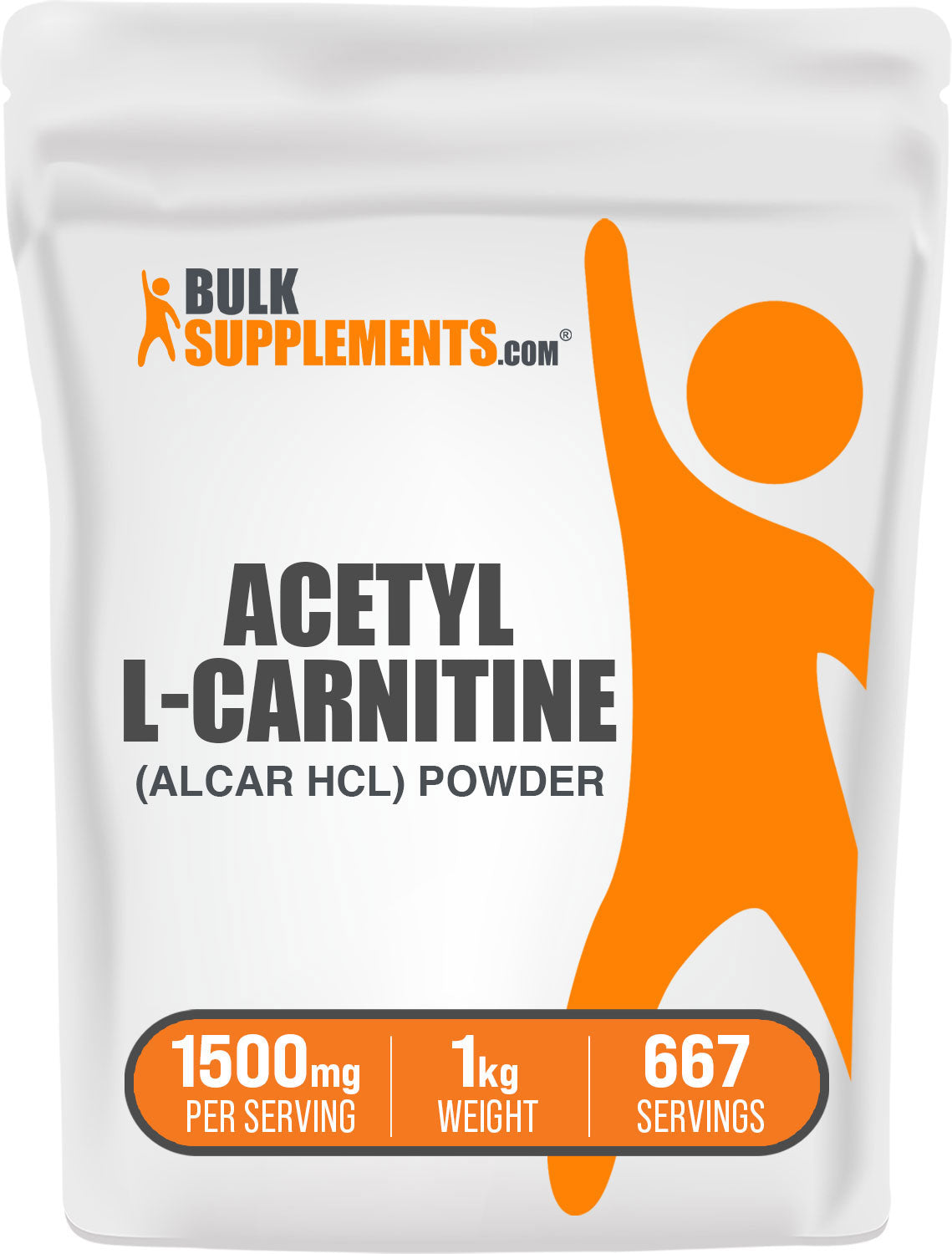 BulkSupplements.com ALCAR HCl Powder 1kg Bag